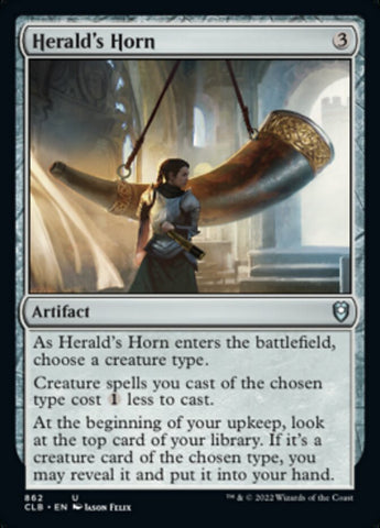 Herald's Horn [Commander Legends: Battle for Baldur's Gate] - The Mythic Store | 24h Order Processing