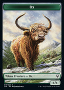 Treasure // Ox Double-Sided Token [Commander Legends: Battle for Baldur's Gate Tokens] - The Mythic Store | 24h Order Processing