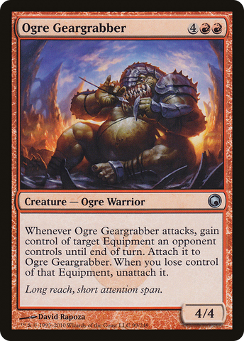 Ogre Geargrabber [Scars of Mirrodin] - The Mythic Store | 24h Order Processing