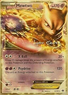 Mewtwo EX (54/99) (Pesadelo Prism - Igor Costa) [World Championships 2012] - The Mythic Store | 24h Order Processing