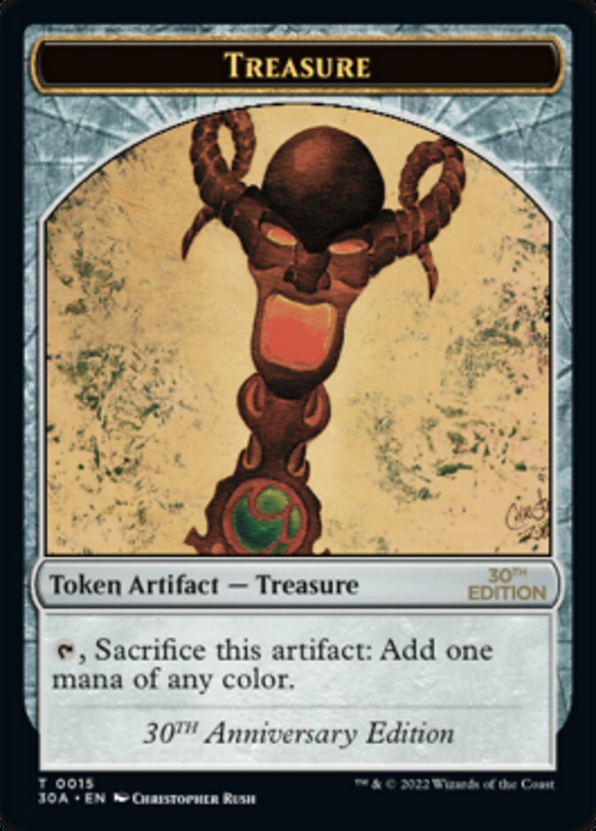 Treasure Token (015) [30th Anniversary Tokens] - The Mythic Store | 24h Order Processing