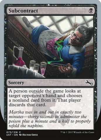 Subcontract [Unstable] - The Mythic Store | 24h Order Processing