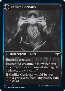 Mischievous Catgeist // Catlike Curiosity [Innistrad: Double Feature] - The Mythic Store | 24h Order Processing