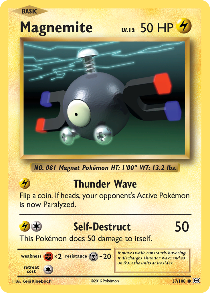 Magnemite (37/108) [XY: Evolutions] - The Mythic Store | 24h Order Processing