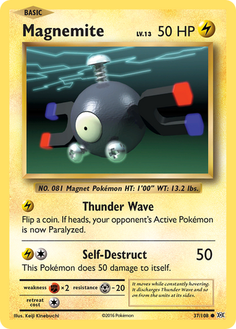 Magnemite (37/108) [XY: Evolutions] - The Mythic Store | 24h Order Processing