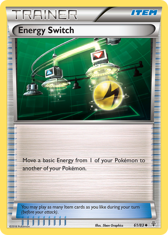 Energy Switch (61/83) [XY: Generations] - The Mythic Store | 24h Order Processing