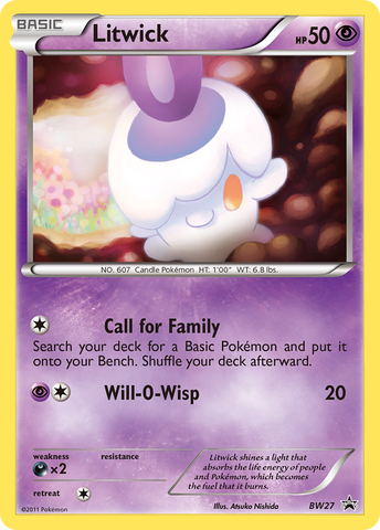 Litwick (BW27) [Black & White: Black Star Promos] - The Mythic Store | 24h Order Processing