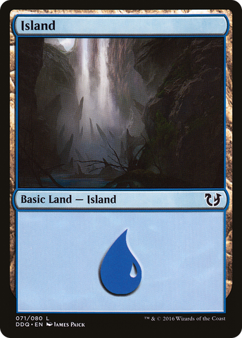 Island (71) [Duel Decks: Blessed vs. Cursed] - The Mythic Store | 24h Order Processing