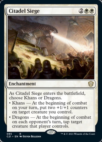 Citadel Siege [Commander 2021] - The Mythic Store | 24h Order Processing