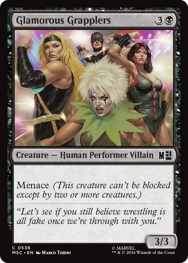Glamorous Grapplers [Marvel Super Heroes Commander] - The Mythic Store | 24h Order Processing