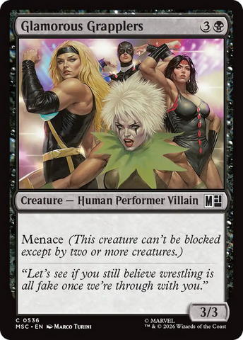 Glamorous Grapplers [Marvel Super Heroes Commander] - The Mythic Store | 24h Order Processing