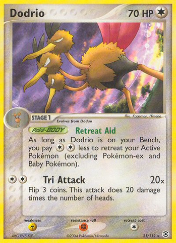 Dodrio (21/112) [EX: FireRed & LeafGreen] - The Mythic Store | 24h Order Processing