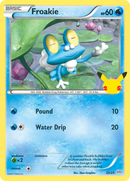 Froakie (22/25) [McDonald's 25th Anniversary] - The Mythic Store | 24h Order Processing
