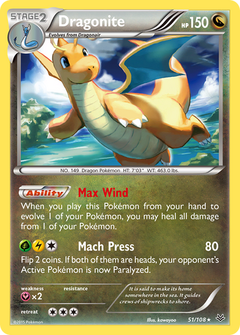 Dragonite (51/108) [XY: Roaring Skies] - The Mythic Store | 24h Order Processing