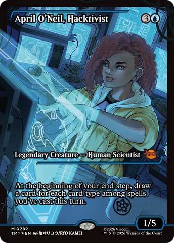 April O'Neil, Hacktivist (0282) (Showcase) [Teenage Mutant Ninja Turtles] - The Mythic Store | 24h Order Processing