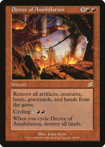 Decree of Annihilation [Scourge] - The Mythic Store | 24h Order Processing