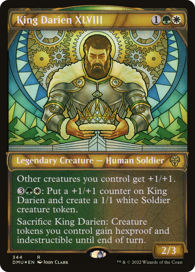 King Darien XLVIII (Showcase Textured) [Dominaria United] - The Mythic Store | 24h Order Processing