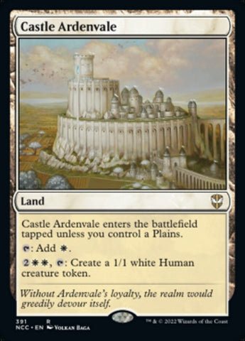 Castle Ardenvale [Streets of New Capenna Commander] - The Mythic Store | 24h Order Processing