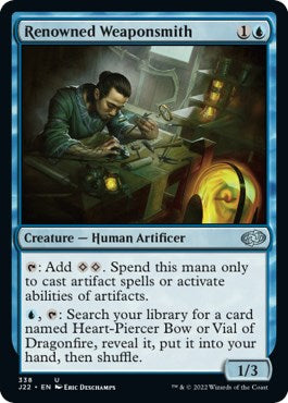 Renowned Weaponsmith [Jumpstart 2022] - The Mythic Store | 24h Order Processing