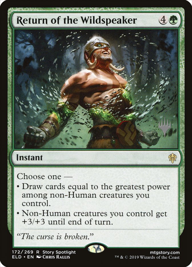 Return of the Wildspeaker (Promo Pack) [Throne of Eldraine Promos] - The Mythic Store | 24h Order Processing