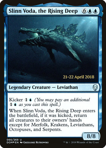 Slinn Voda, the Rising Deep [Dominaria Prerelease Promos] - The Mythic Store | 24h Order Processing