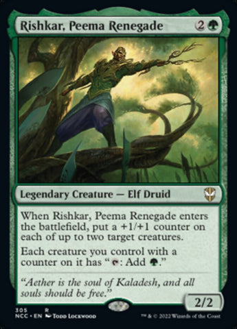 Rishkar, Peema Renegade [Streets of New Capenna Commander] - The Mythic Store | 24h Order Processing