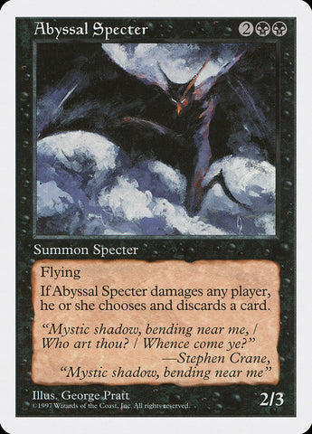 Abyssal Specter [Fifth Edition] - The Mythic Store | 24h Order Processing