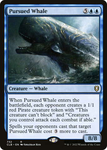 Pursued Whale [Commander Legends: Battle for Baldur's Gate] - The Mythic Store | 24h Order Processing