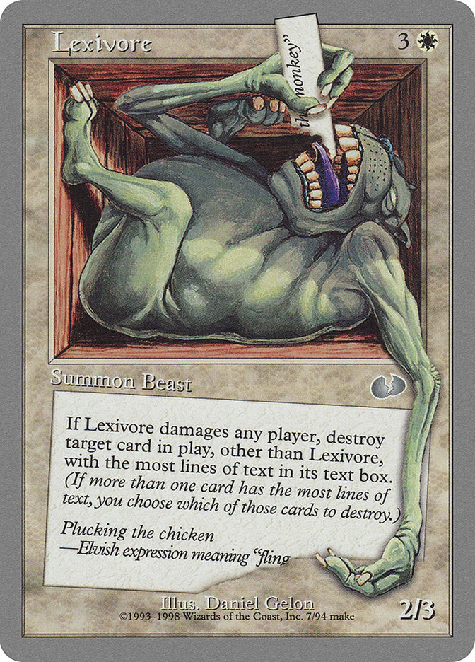 Lexivore [Unglued] - The Mythic Store | 24h Order Processing