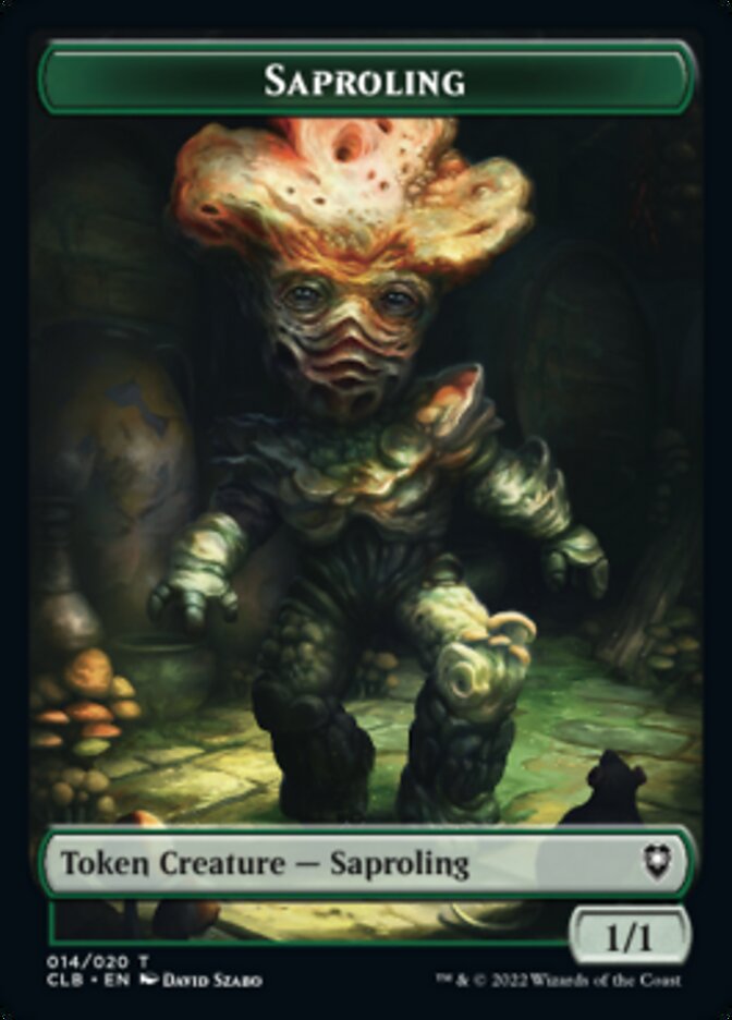 Saproling Token [Commander Legends: Battle for Baldur's Gate Tokens] - The Mythic Store | 24h Order Processing