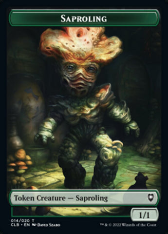 Saproling Token [Commander Legends: Battle for Baldur's Gate Tokens] - The Mythic Store | 24h Order Processing
