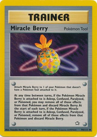 Miracle Berry (94/111) [Neo Genesis Unlimited] - The Mythic Store | 24h Order Processing