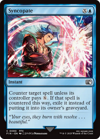 Syncopate [FINAL FANTASY] - The Mythic Store | 24h Order Processing