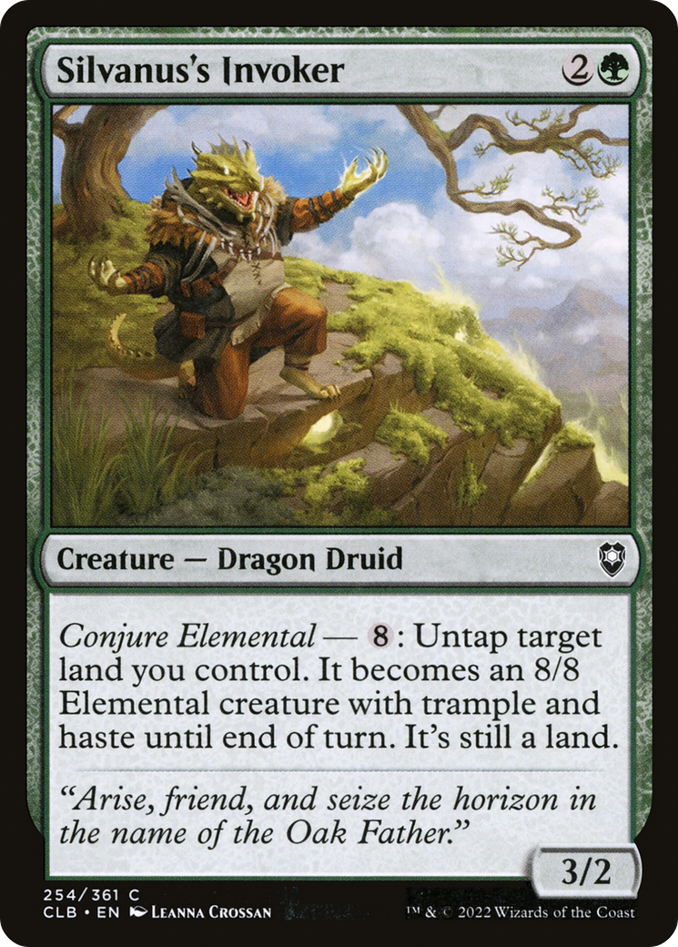 Silvanus's Invoker [Commander Legends: Battle for Baldur's Gate] - The Mythic Store | 24h Order Processing