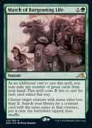 March of Burgeoning Life (Promo Pack) [Kamigawa: Neon Dynasty Promos] - The Mythic Store | 24h Order Processing