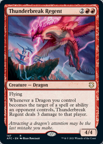 Thunderbreak Regent [Dungeons & Dragons: Adventures in the Forgotten Realms Commander] - The Mythic Store | 24h Order Processing
