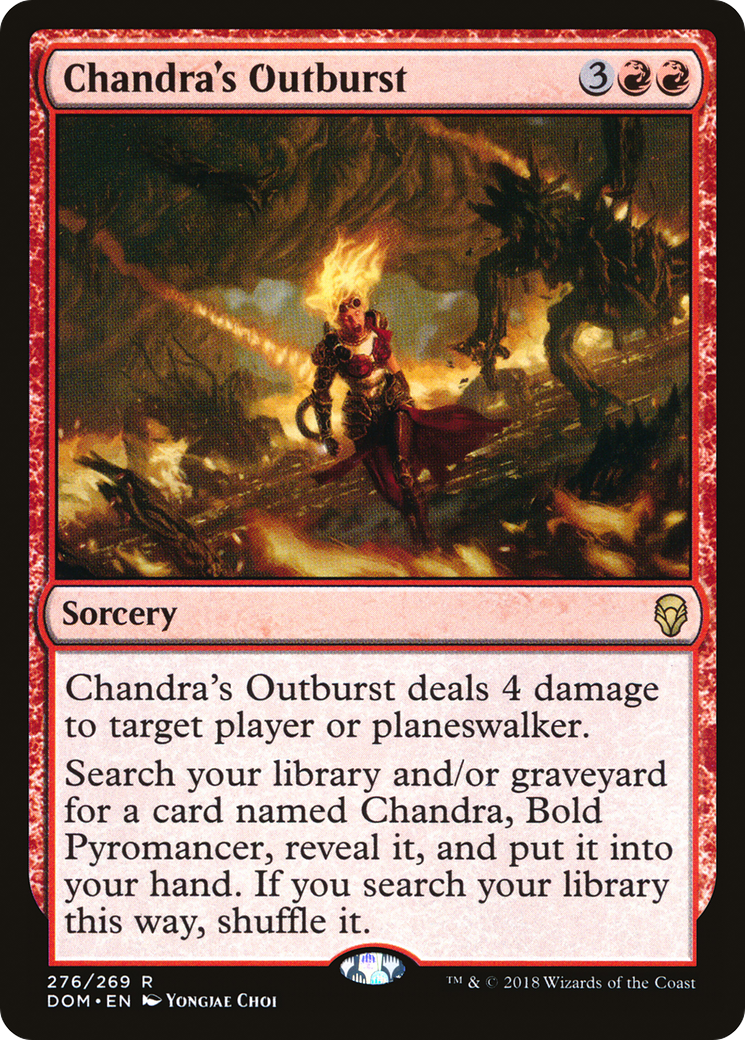 Chandra's Outburst [Dominaria] - The Mythic Store | 24h Order Processing
