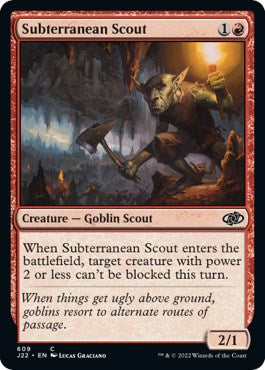 Subterranean Scout [Jumpstart 2022] - The Mythic Store | 24h Order Processing