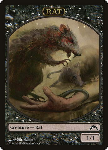Rat Token [Gatecrash Tokens] - The Mythic Store | 24h Order Processing