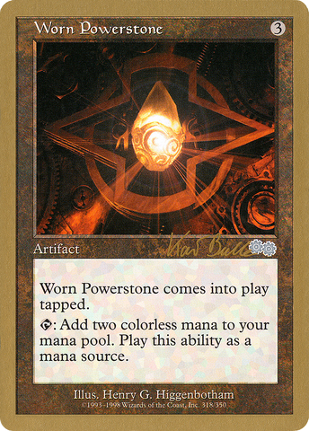 Worn Powerstone (Kai Budde) [World Championship Decks 1999] - The Mythic Store | 24h Order Processing