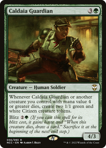 Caldaia Guardian [Streets of New Capenna Commander] - The Mythic Store | 24h Order Processing