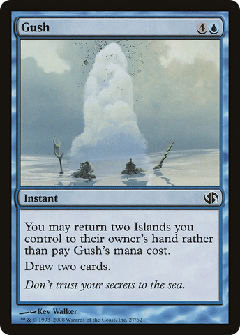 Gush [Duel Decks: Jace vs. Chandra] - The Mythic Store | 24h Order Processing