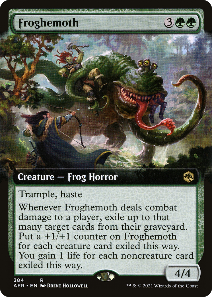 Froghemoth (Extended Art) [Dungeons & Dragons: Adventures in the Forgotten Realms] - The Mythic Store | 24h Order Processing