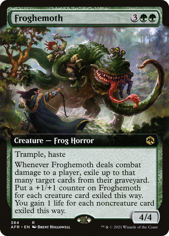 Froghemoth (Extended Art) [Dungeons & Dragons: Adventures in the Forgotten Realms] - The Mythic Store | 24h Order Processing
