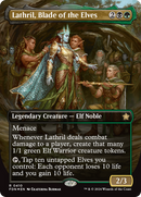 Lathril, Blade of the Elves (Borderless) (Mana Foil) [Foundations] - The Mythic Store | 24h Order Processing