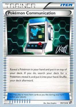 Pokemon Communication (99/114) (Reshiphlosion - Christopher Kan) [World Championships 2011] - The Mythic Store | 24h Order Processing