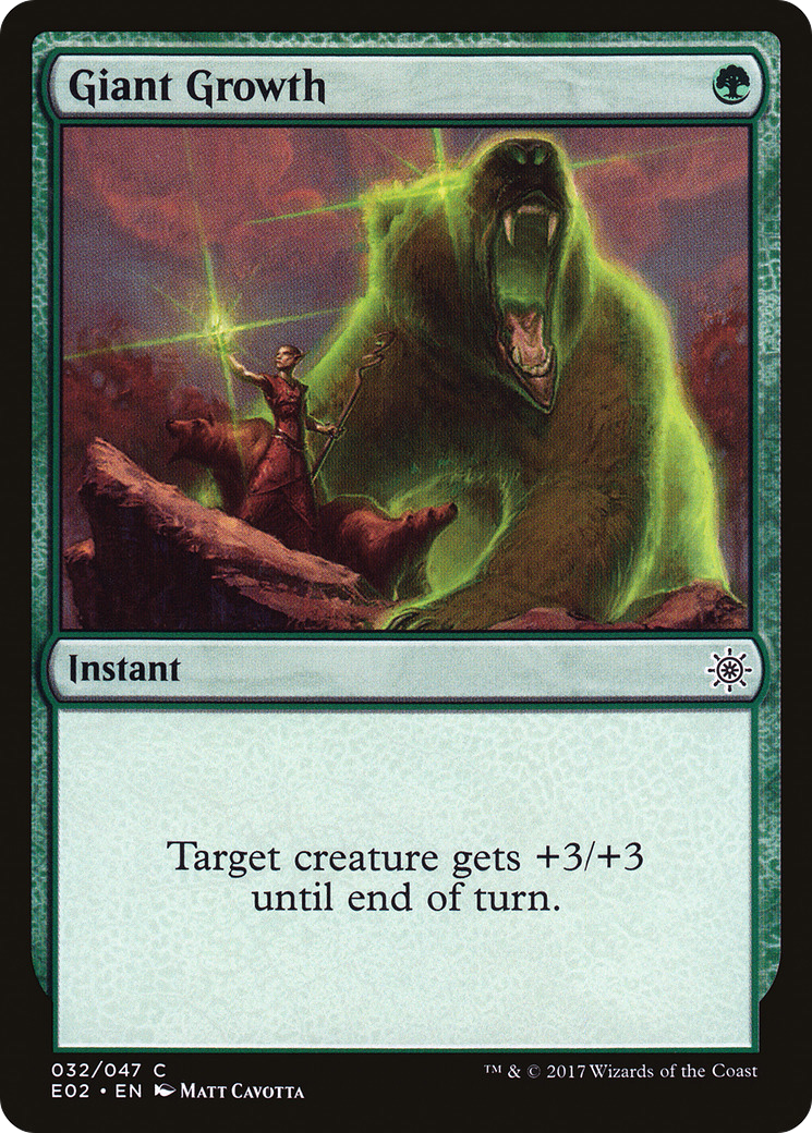 Giant Growth [Explorers of Ixalan] - The Mythic Store | 24h Order Processing