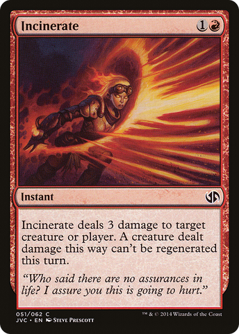 Incinerate [Duel Decks Anthology] - The Mythic Store | 24h Order Processing