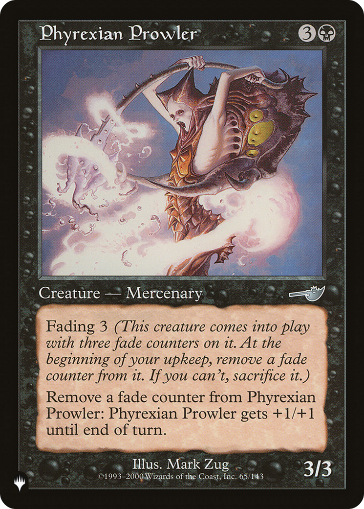 Phyrexian Prowler [The List] - The Mythic Store | 24h Order Processing