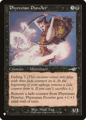 Phyrexian Prowler [The List] - The Mythic Store | 24h Order Processing